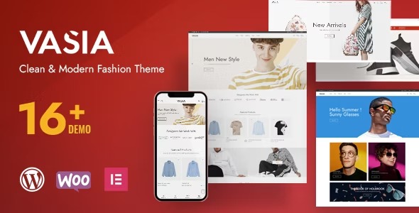 Vasia (v1.0.2) Multipurpose eCommerce WordPress Theme
