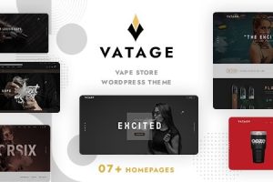 Vatage v1.1.1 Vape WooCommerce WordPress Theme
