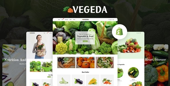 Vegeda v1.0 Vegetables And Organic Food Shopify Theme