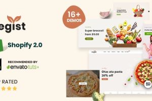 Vegist (v2.01) The Vegetables, Supermarket & Organic Food eCommerce Shopify Theme
