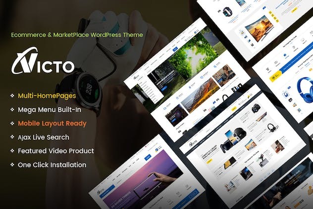 Victo v1.4.16 Digital MarketPlace WordPress Theme