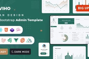 Viho (21 December 2024) Bootstrap 5 & Laravel Admin & Dashboard Template