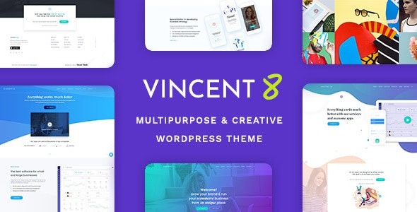 Vincent Eight (v1.24) Responsive Multipurpose WordPress Theme