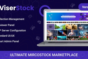 ViserStock v2.1 Ultimate Microstock Marketplace