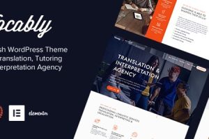 Vocably (v2.0.0) Translation, Interpretation Agency Theme