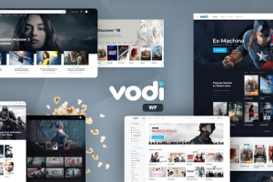 Vodi (v1.2.13) Video WordPress Theme for Movies & TV Shows