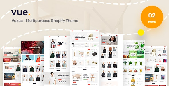 Vuzaz – Minimal eCommerce Shopify Theme