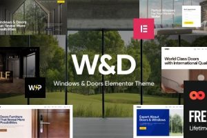 W&D (v2.1) Windows & Doors Company WordPress Theme