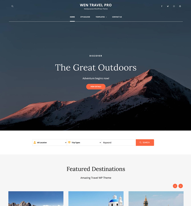Theme Palace WEN Travel Pro v5.2.3