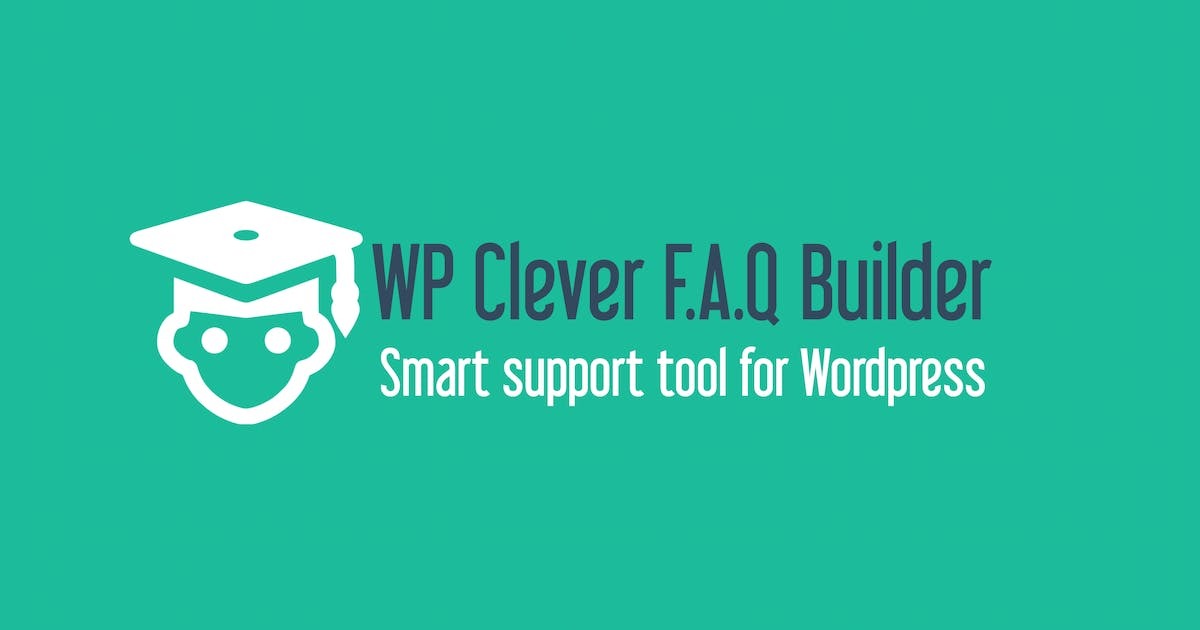 WP Clever FAQ Builder v1.43 Smart support tool for WordPress