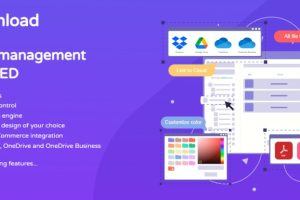 WP File Download v6.2.1 + Cloud Addon v4.8.2 [JoomUnited]