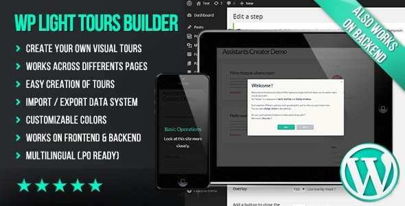 WP Light Tours Builder v3.3.1 #