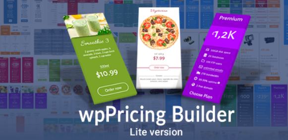 WP Pricing Table Builder v1.6.0