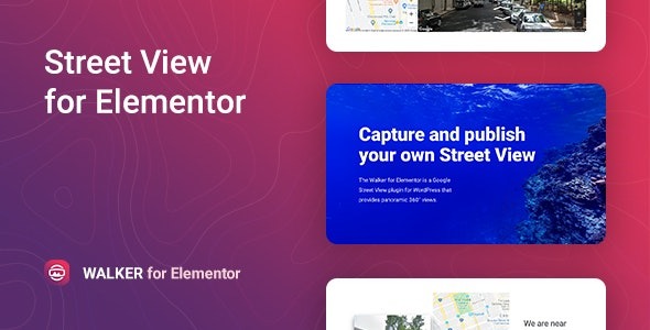 Walker v1.1.3 Google Street View for Elementor