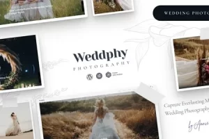 Weddphy (v1.1.0) Wedding Photography WordPress Theme