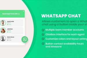 WhatsApp Chat Pro By QuadLayers v7.3.8 [Activated]