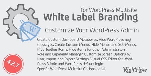 White Label Branding for WordPress v4.2.9