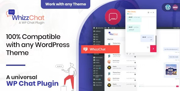 WhizzChat v1.5.0 A Universal WordPress Chat Plugin