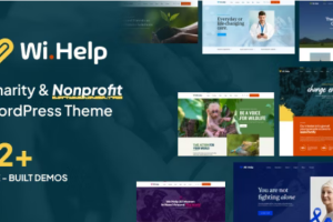 WiHelp (v1.2.4) Nonprofit Charity WordPress Theme
