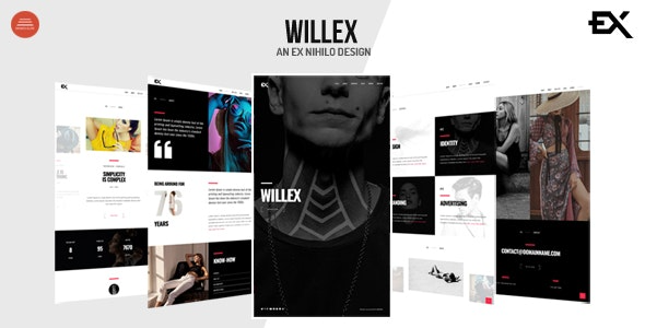 Willex v1.0 Photography Portfolio WordPress Theme