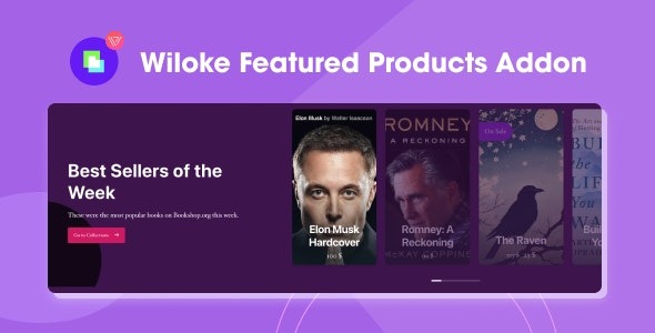 Wiloke Featured Products Elementor v1.0.0
