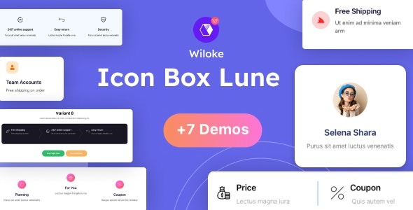 Wiloke Icon Box for Elementor v2.0.0