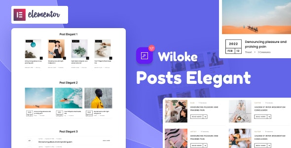 Wiloke Post Elegant for Elementor v1.0.20