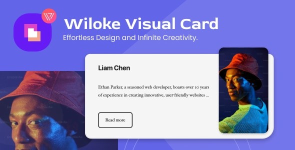 Wiloke Visual Card Elementor v1.0.0