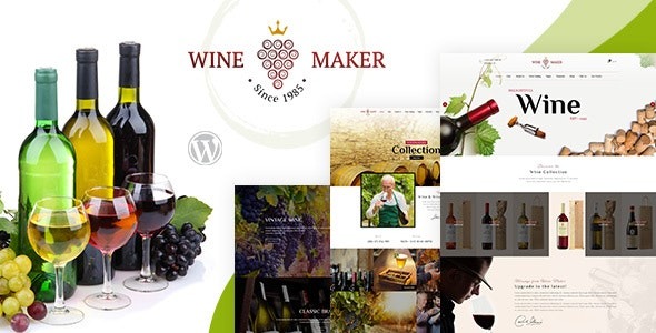 Wine Maker v3.0 Winery WordPress Shop
