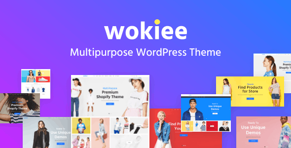 Wokiee (v2.3) Multipurpose WooCommerce WordPress Theme
