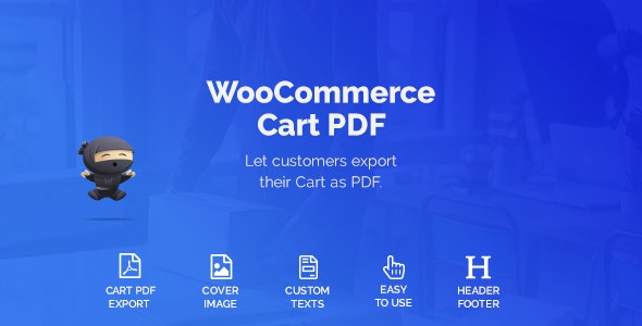 WooCommerce Cart PDF (v1.2.1)