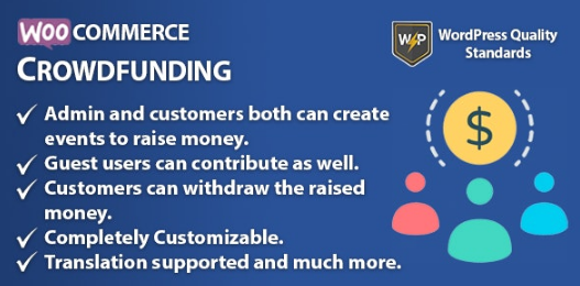 WooCommerce Crowdfunding v1.0.0