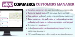 WooCommerce Customers Manager v31.8 [Activated]