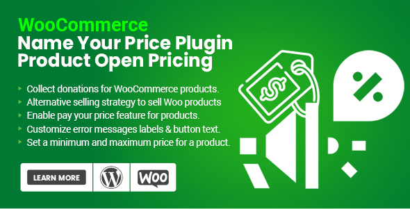 WooCommerce Name Your Price v2.1.1 (Product Open Pricing)