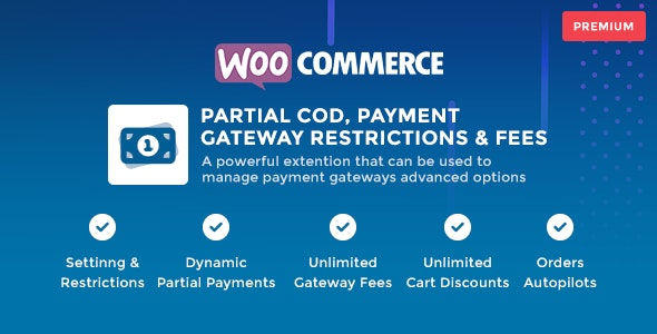 WooCommerce Partial COD v1.3.1