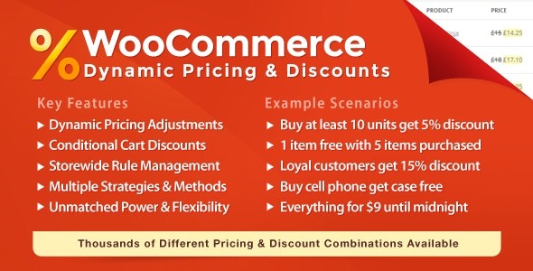 WooCommerce Pricing & Discounts v15.0