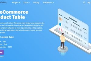 Woocommerce Product Table PRO v2.1.3 [WooBeWoo]