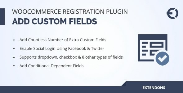 v3.2.3 WooCommerce Registration Fields Plugin – Custom Signup Fields