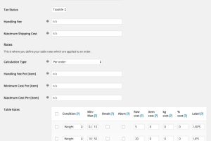 WooCommerce Table Rate Shipping 3.3.3