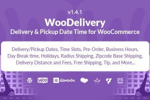 WooDelivery | WooCommerce 的送货和取货日期时间 1.4.3