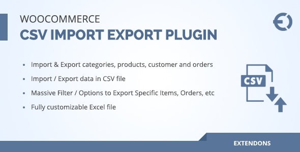 Woocommerce csv import Export Plugin v2.0.1 Orders, Customers, Products