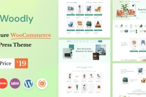Woodly v1.3 Animated Furniture WooCommerce Theme