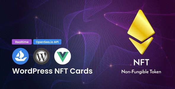 WordPress Live NFT Cards Affiliates with VueJS v2.0.0