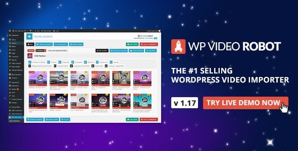 Fixed* WordPress Video Robot (v1.20.0) The Ultimate Video Importer [Activated]
