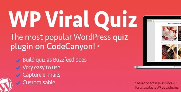 WordPress Viral Quiz Plugin v4.06 BuzzFeed Quiz Builder