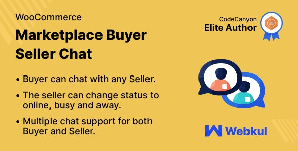 WordPress WooCommerce Marketplace Buyer Seller Chat Plugin v2.4.2