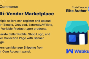 WordPress WooCommerce Multi Vendor Marketplace Plugin v6.0.0 [Activated]