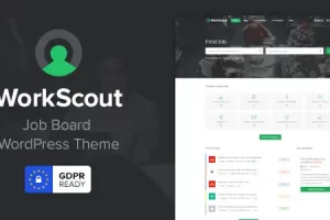 WorkScout v4.0.12 [Activated] – Job Board WordPress Theme