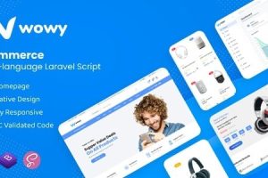 Wowy (v1.30.0) Laravel e-commerce script [Activated]