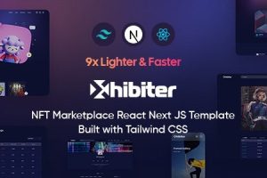 Xhibiter | NFT 市场 React NextJS 模板 2.1